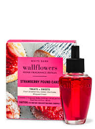 BBW WALLFLOWERS REFILL STRAWBERRY POUND CAKE