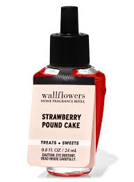 BBW WALLFLOWERS REFILL STRAWBERRY POUND CAKE 
