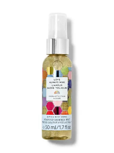 BBW LOVE ALWAYS WINS mini shimmer