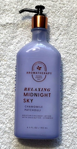 BBW BODY LOTION AROMATHERAPY MIDNIGHT SKY