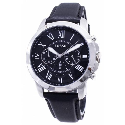 RELOJ FOSSIL NEGRO CABALLERO