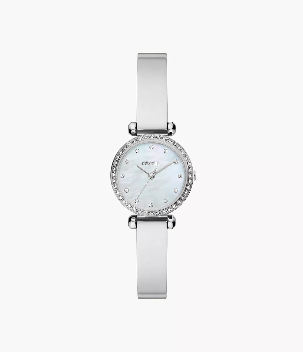 RELOJ FOSSIL PLATEADO PARA DAMA