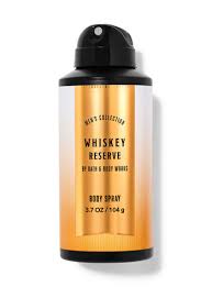 BBW BODY SPRAY WHISKEY RESERVE 