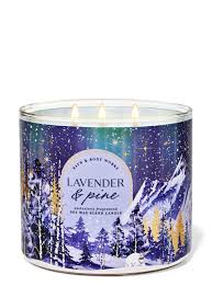 BBW LAVENDER Y PINE VELA