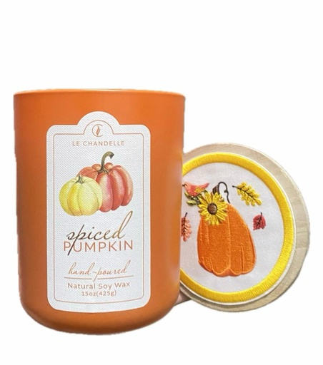 Spiced Pumpkin vela Le chandelle 